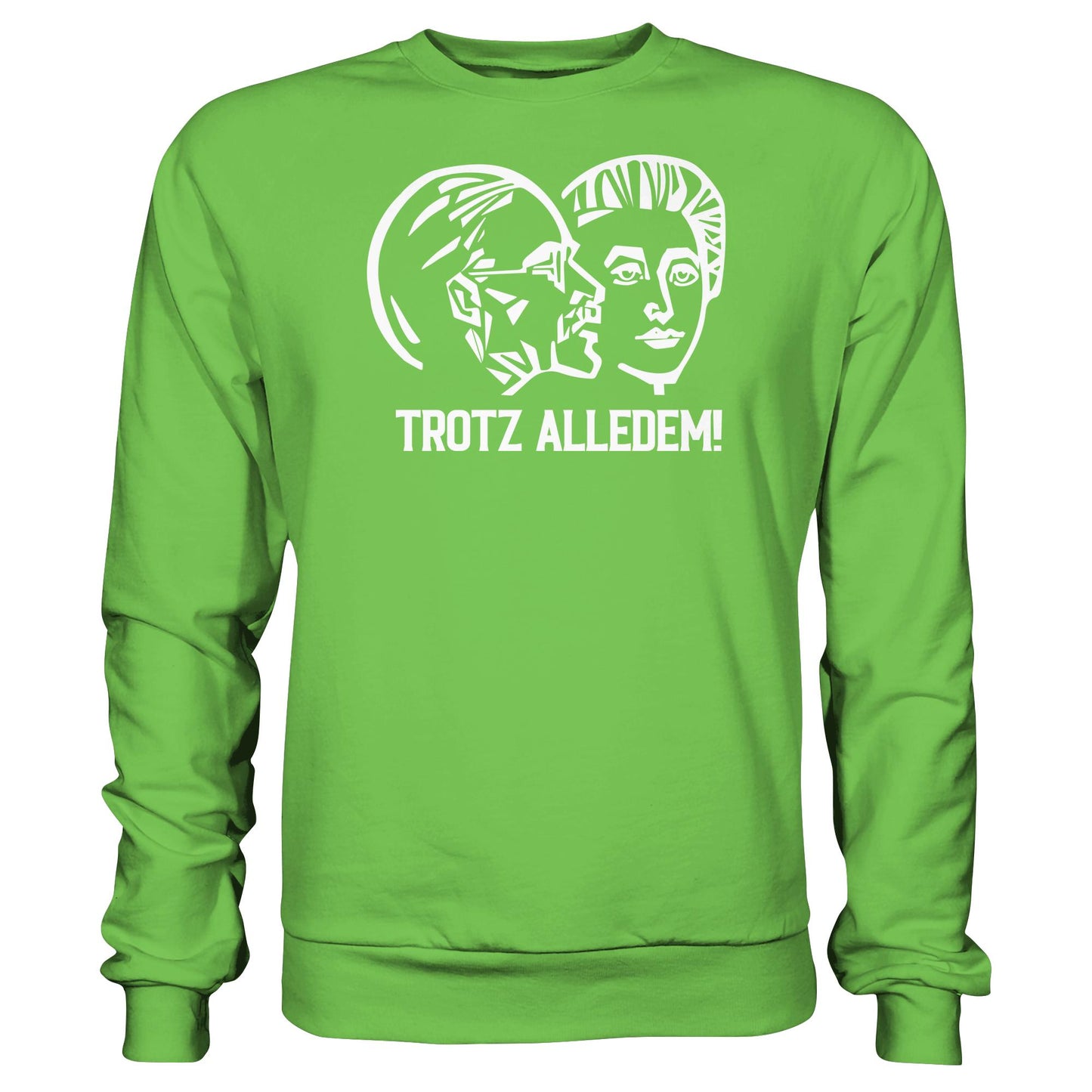 DDR Ostalgie Pullover Unisex • DDR STAATSRATSGEBÄUDE - TROTZ ALLEDEM!