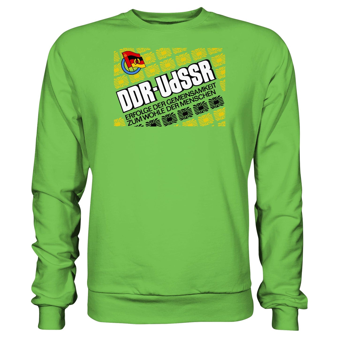 DDR Ostalgie Pullover Unisex • DDR - UDSSR: ERFOLGE DER GEMEINSAMKEIT
