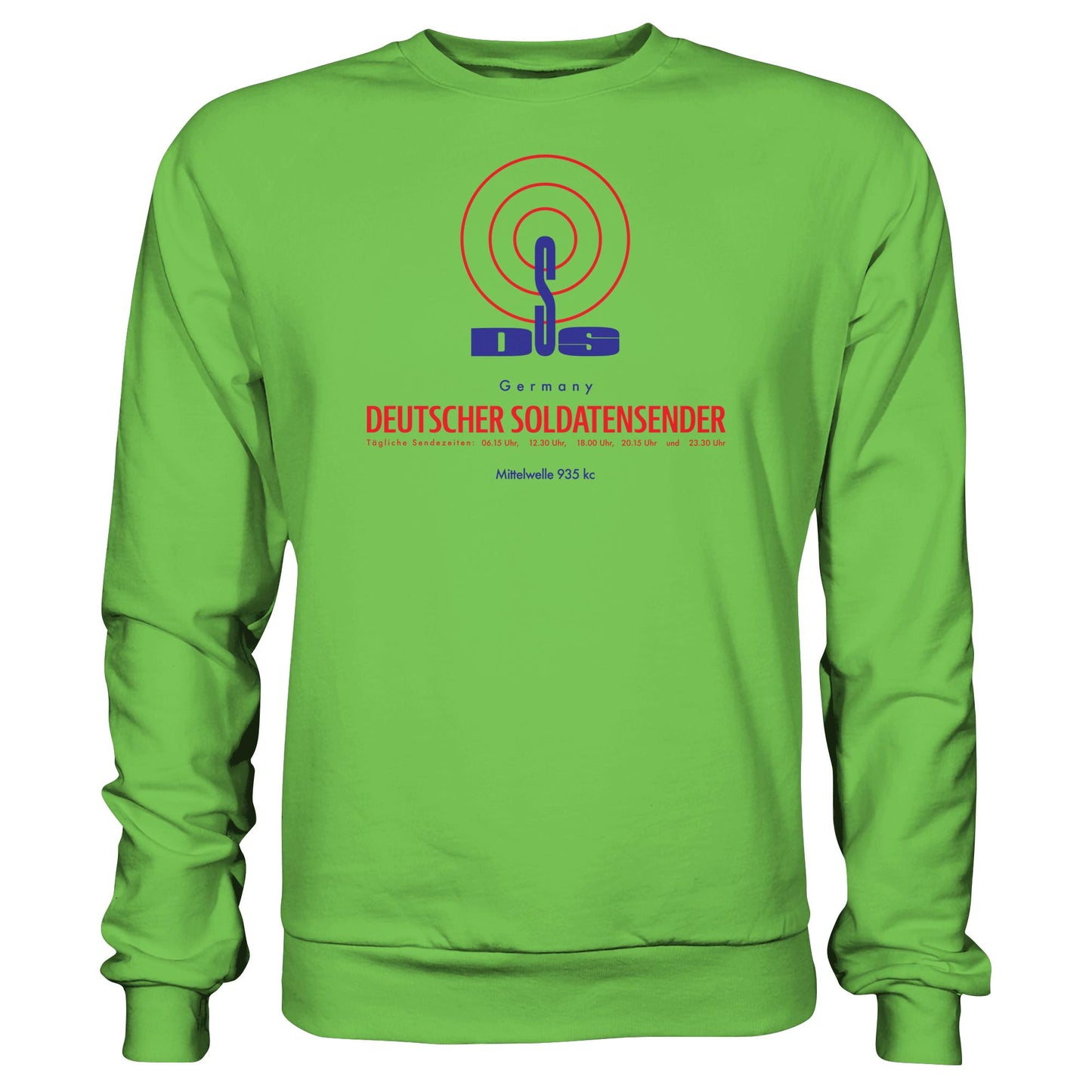 DDR Ostalgie Pullover Unisex • DEUTSCHER SOLDATENSENDER BERLIN