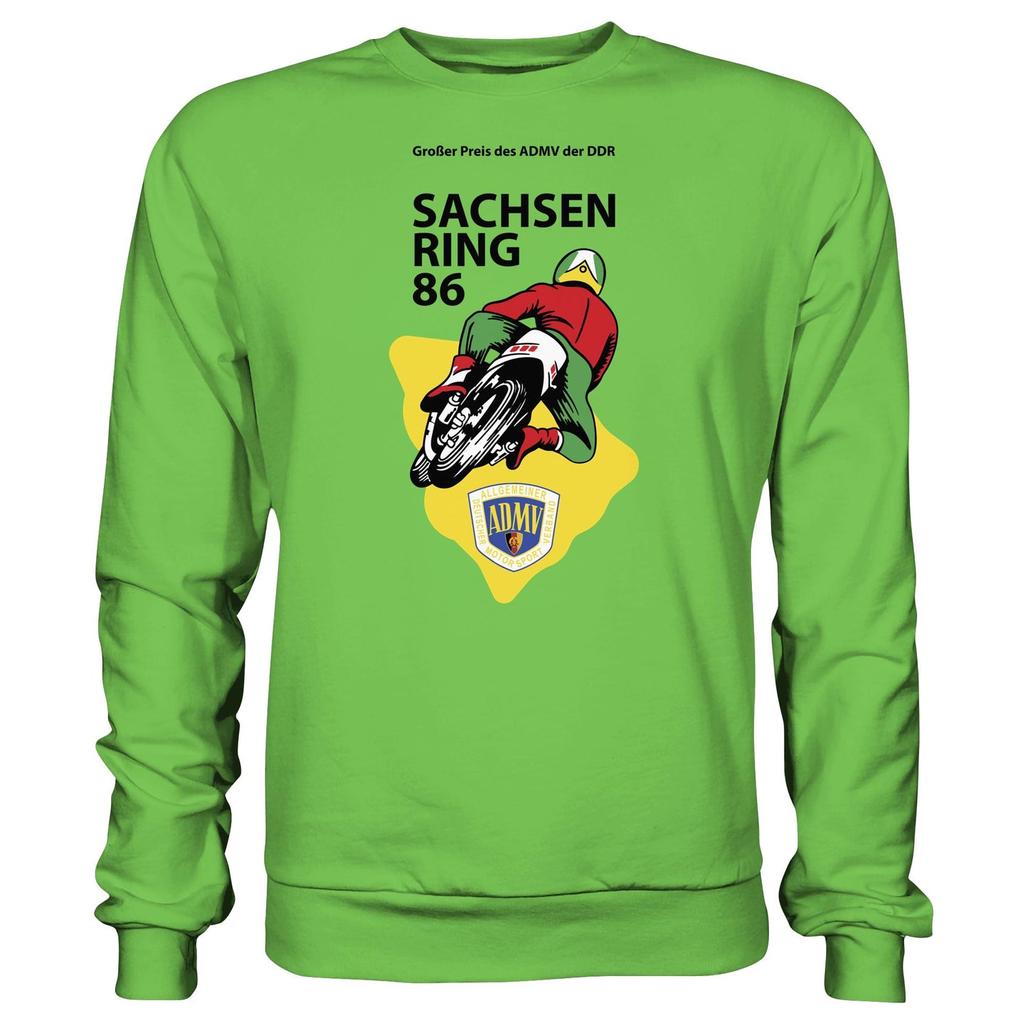 DDR Ostalgie Pullover Unisex • GROSSER PREIS DER DDR - SACHSENRING 1986