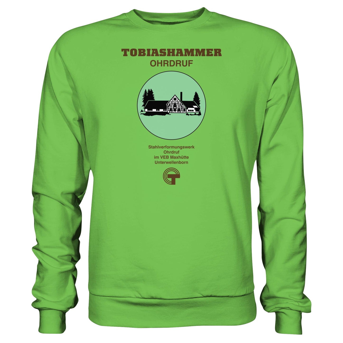 DDR Ostalgie Pullover Unisex • TOBIASHAMMER OHRDRUF - VEB MAXHÜTTE