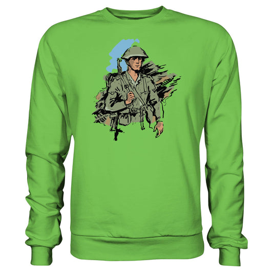 DDR Ostalgie Pullover Unisex • NVA-SOLDAT (ORIGINAL-ILLUSTRATION)