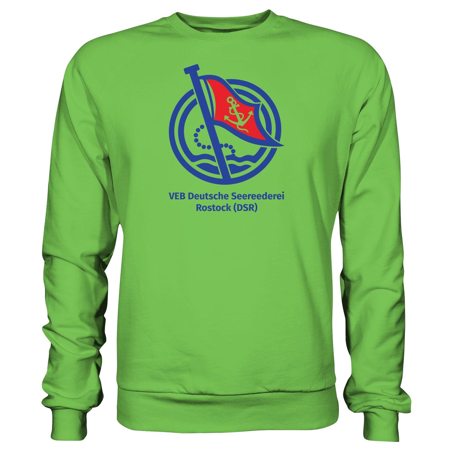 DDR Ostalgie Pullover Unisex • VEB DEUTSCHE SEEREEDEREI ROSTOCK (DSR)