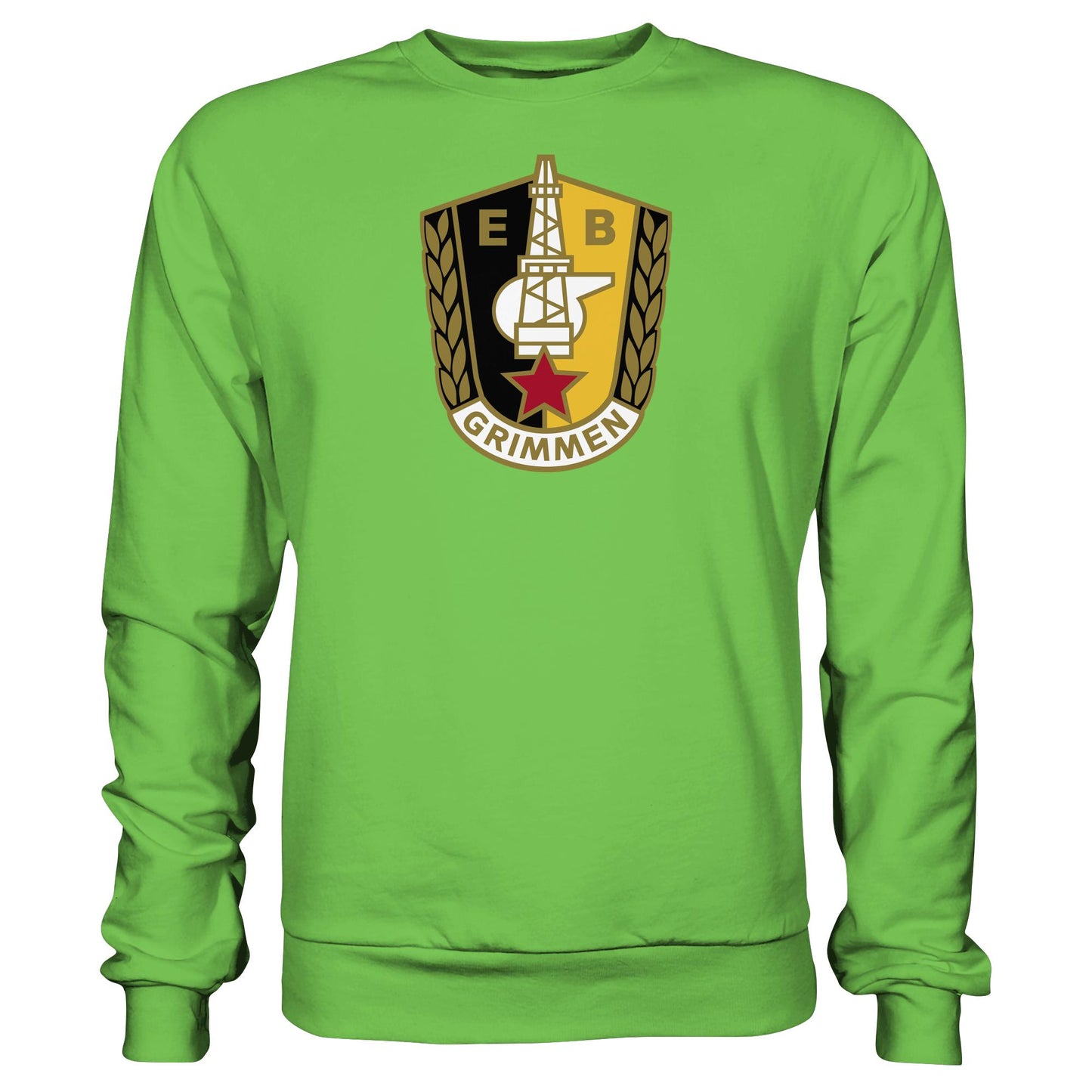 DDR Ostalgie Pullover Unisex • ERDÖL, ERDGAS GRIMMEN
