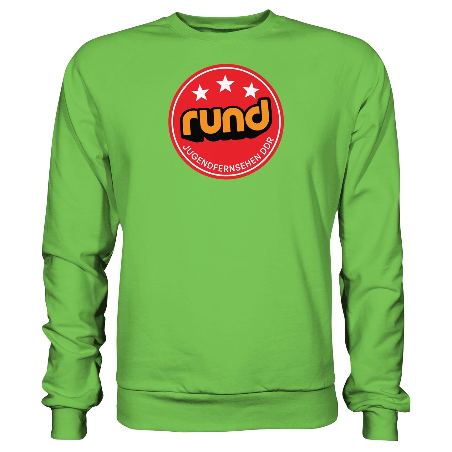 DDR Ostalgie Pullover Unisex • RUND - JUGENDFERNSEHEN DDR