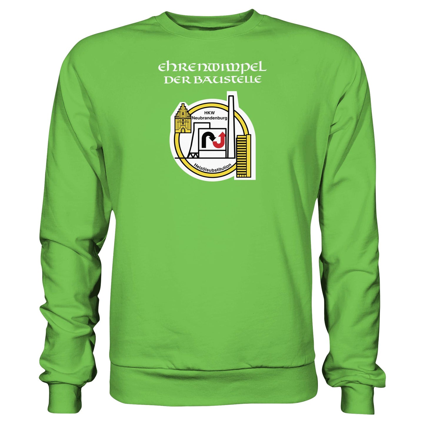 DDR Ostalgie Pullover Unisex • EHRENWIMPEL HKW NEUBRANDENBURG