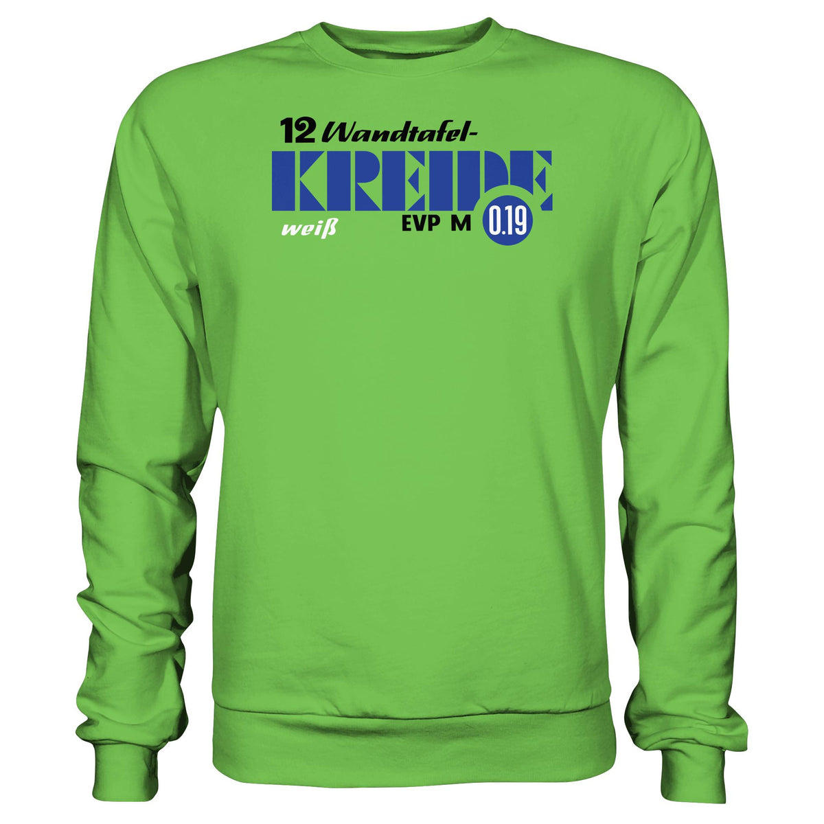 WANDTAFELKREIDE WEISS • DDR Ostalgie Pullover Unisex