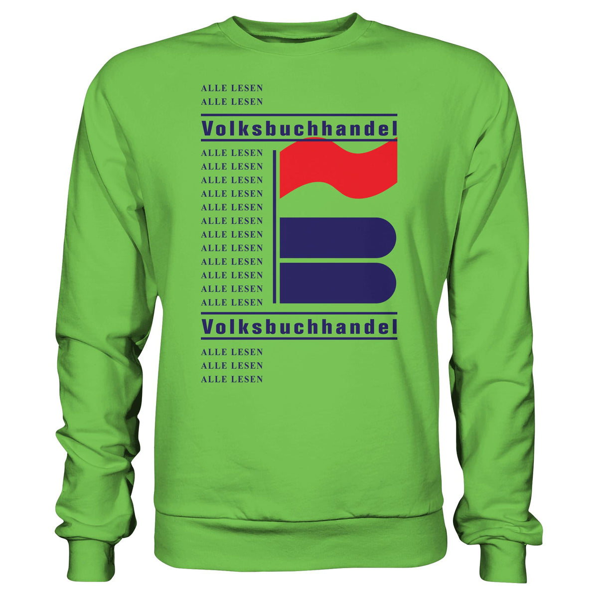 VOLKSBUCHHANDEL DER DDR | DDR Ostalgie Pullover Unisex
