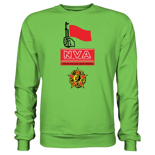 NVA - MILITÄRBEZIRK NEUBRANDENBURG | DDR Ostalgie Pullover Unisex