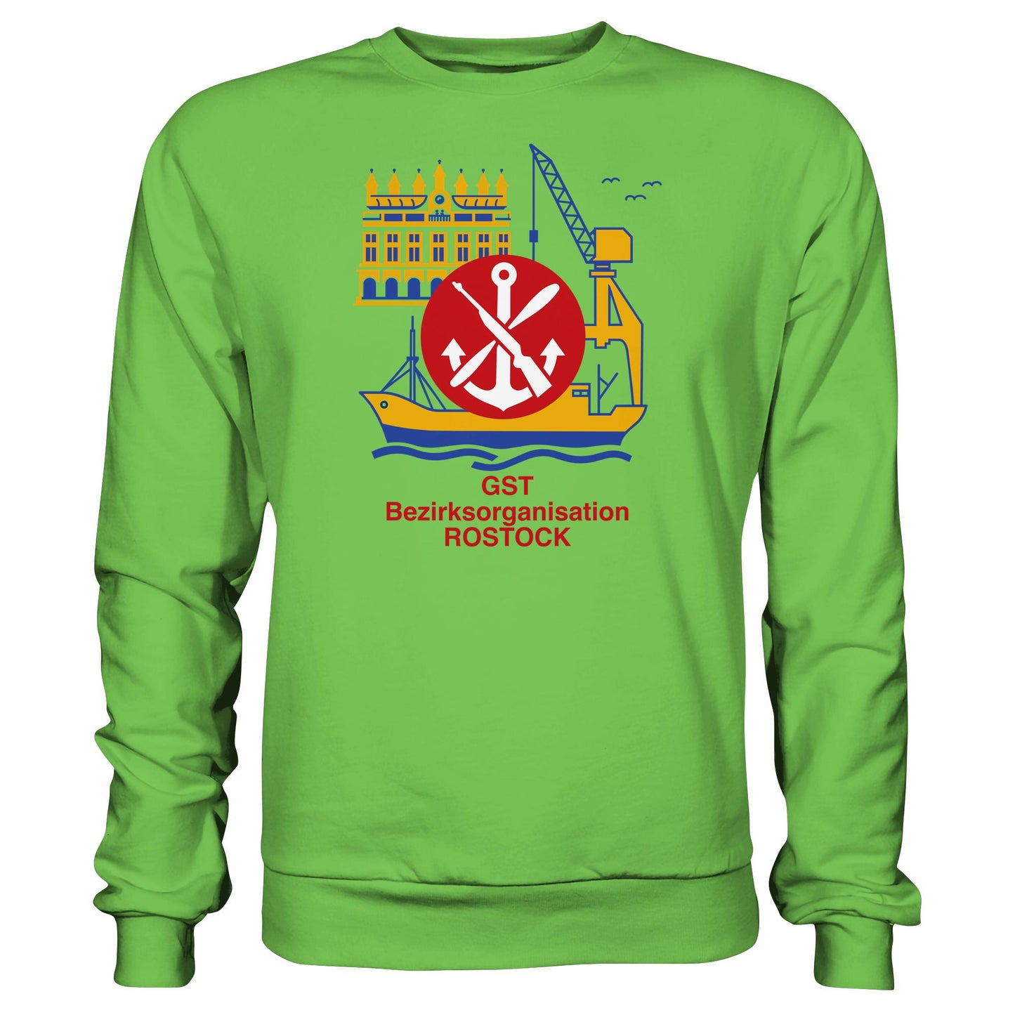 DDR Ostalgie Pullover Unisex • GST ROSTOCK