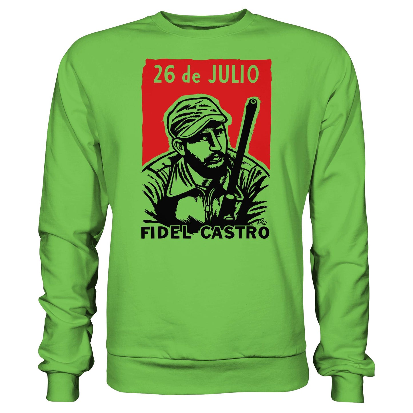 DDR Ostalgie Pullover Unisex • FIDEL CASTRO - BEWEGUNG DES 26. JULI