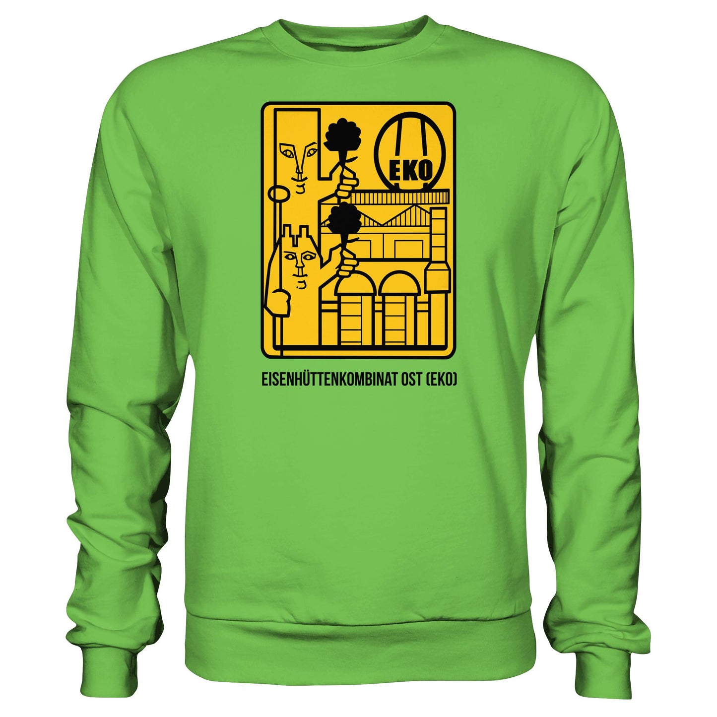 DDR Ostalgie Pullover Unisex • EISENHÜTTENKOMBINAT OST (EKO)