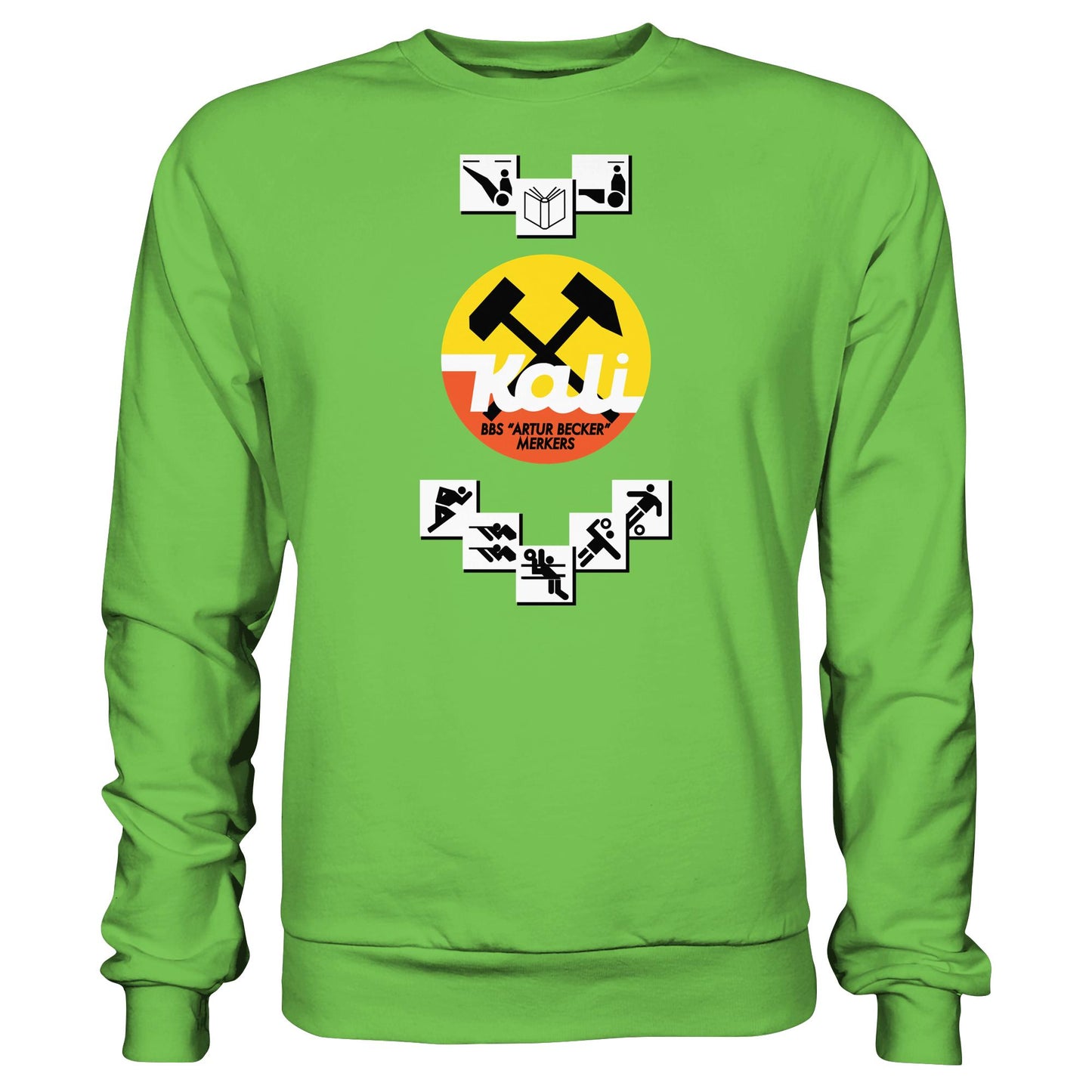 DDR Ostalgie Pullover Unisex • BBS KALI ARTUR BECKER - MERKERS