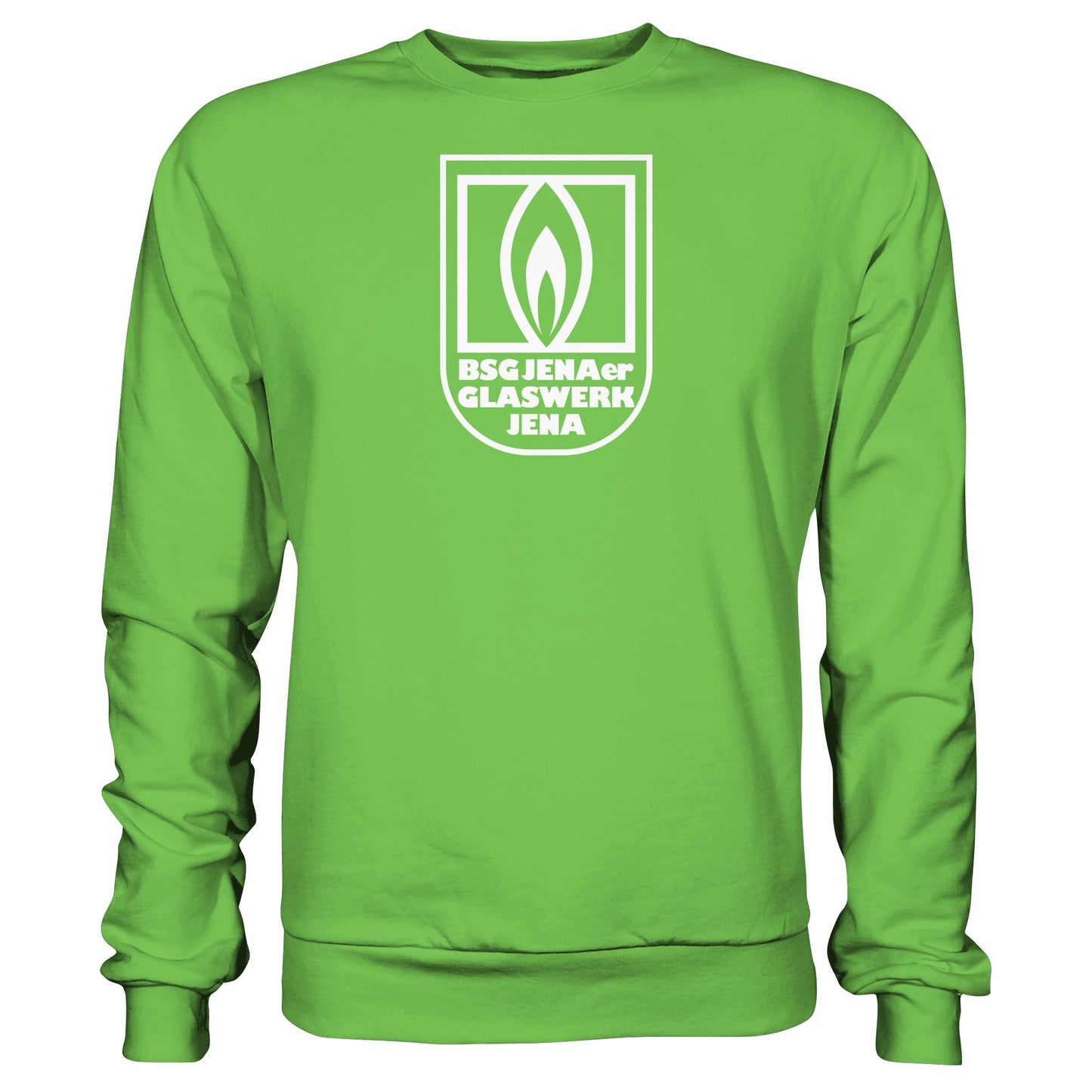 DDR Ostalgie Pullover Unisex • BSG JENAER GLASWERK
