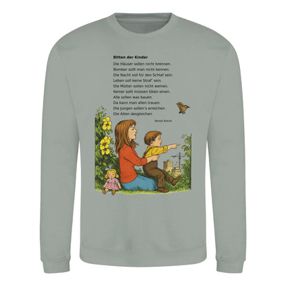 DDR Ostalgie Pullover Unisex • BITTEN DER KINDER - UNSERE FIBEL