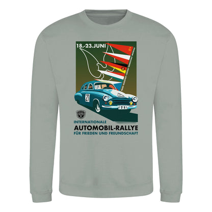 PULLOVER UNISEX • INTERNATIONALE RALLYE WARTBURG 1961 (ORIGINAL-PLAKAT)
