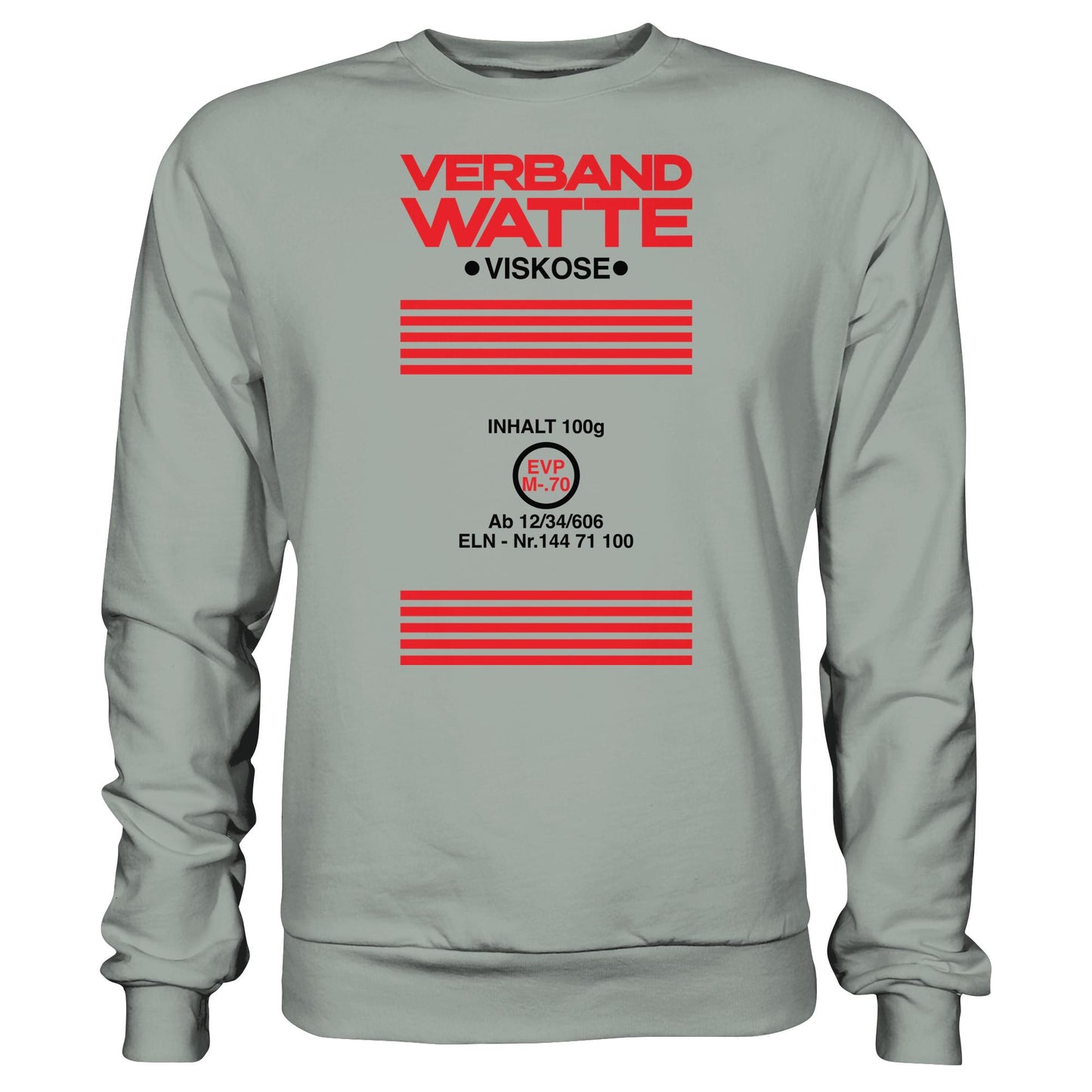 DDR Ostalgie Pullover Unisex • VERBAND WATTE VISKOSE