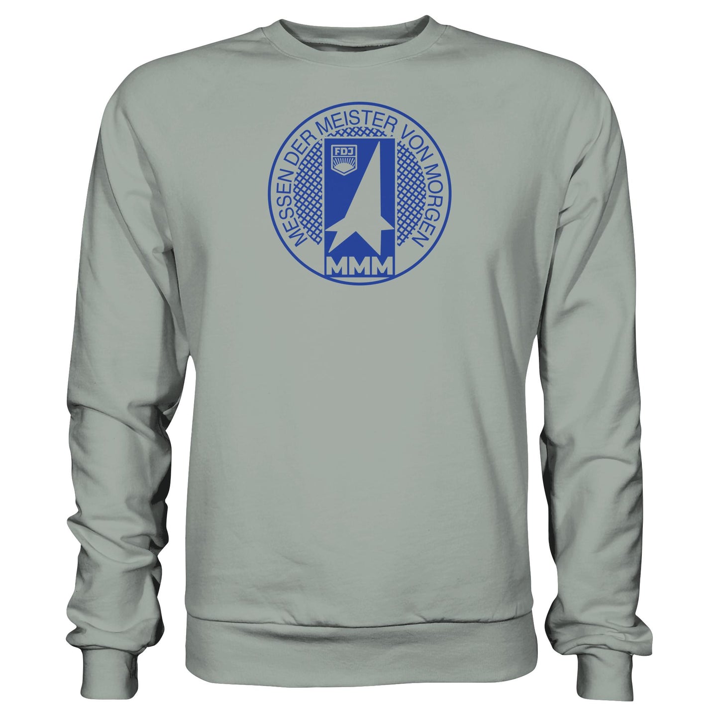DDR Ostalgie Pullover Unisex • MMM - MESSEN DER MEISTER VON MORGEN (FDJ)