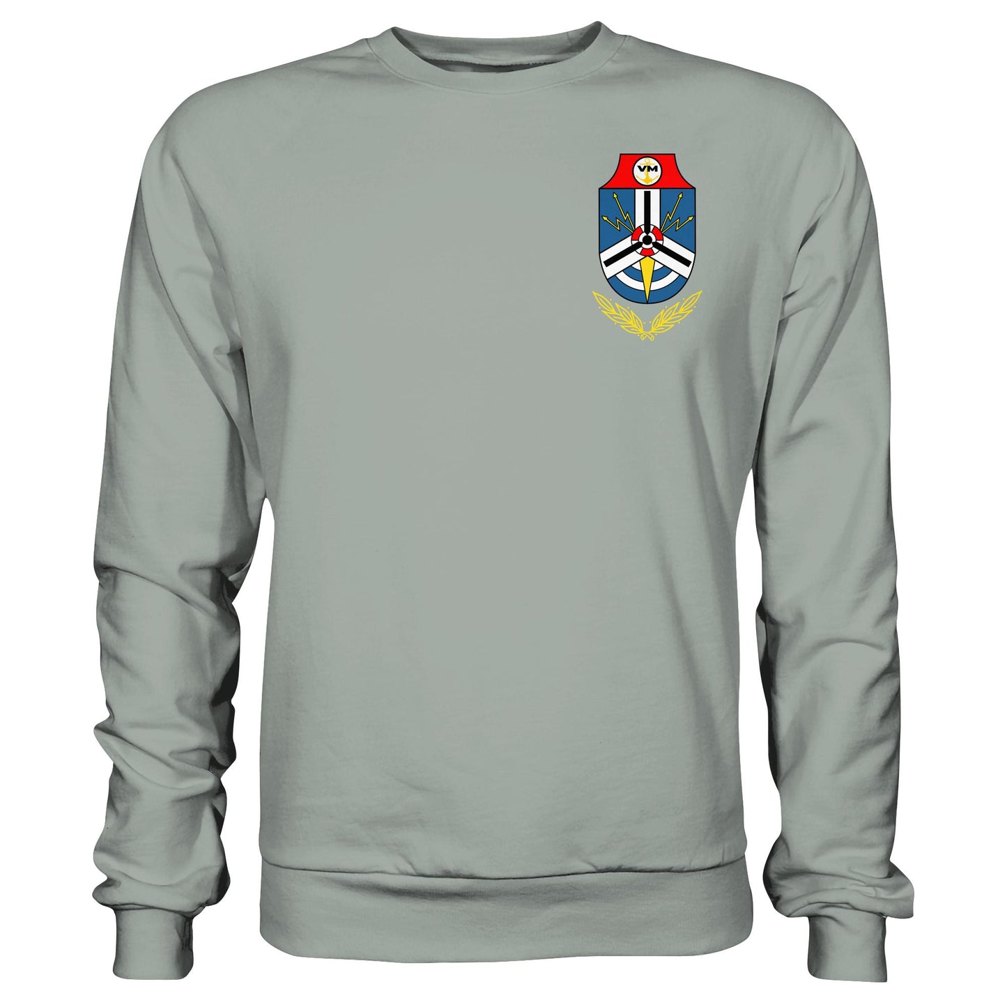 DDR Ostalgie Pullover Unisex • NVA EMBLEM - MARINEGESCHWADER 18 - KURT BARTHEL