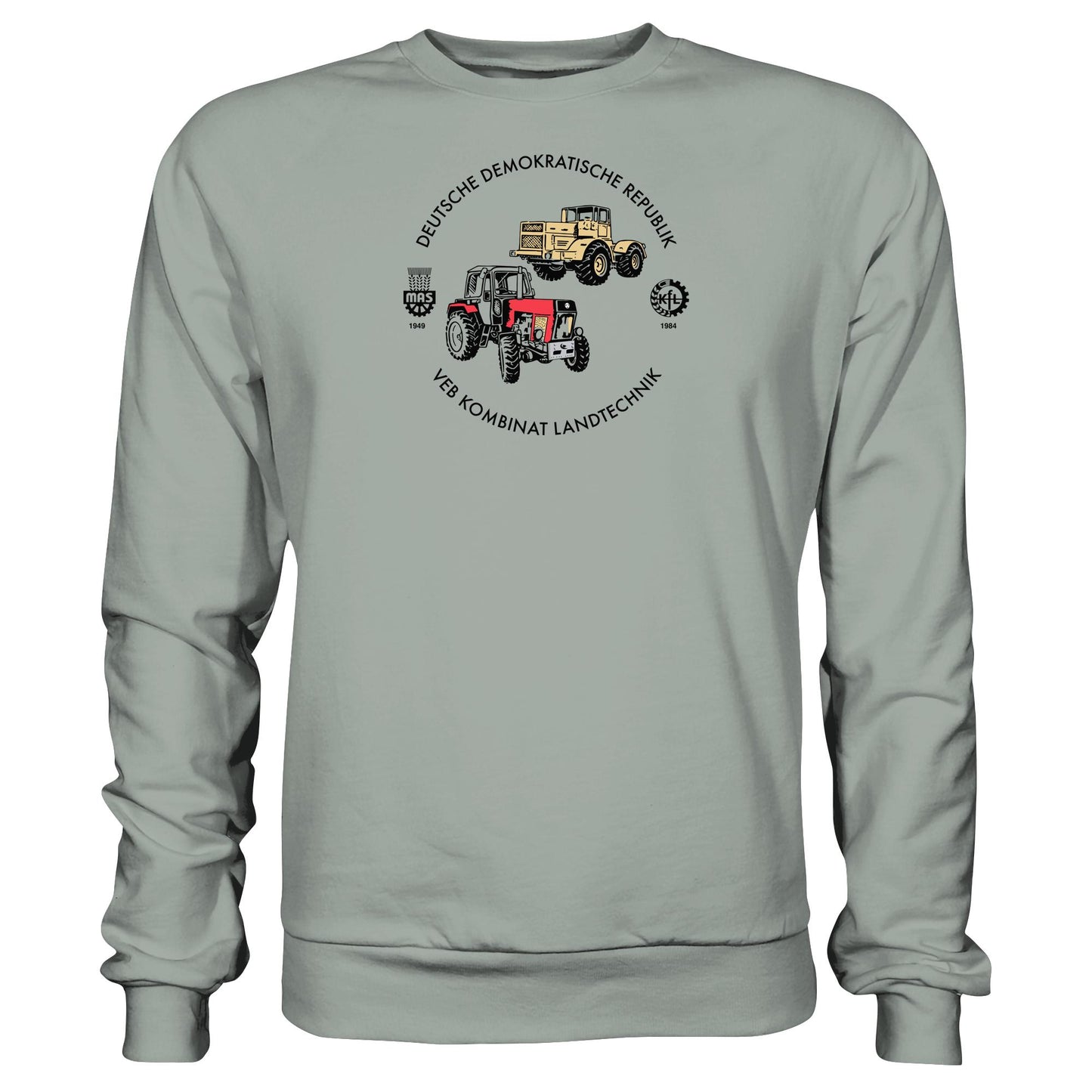 DDR Ostalgie Pullover Unisex • VEB KOMBINAT LANDTECHNIK (ORIGINAL GEDÄCHTNISTELLER)