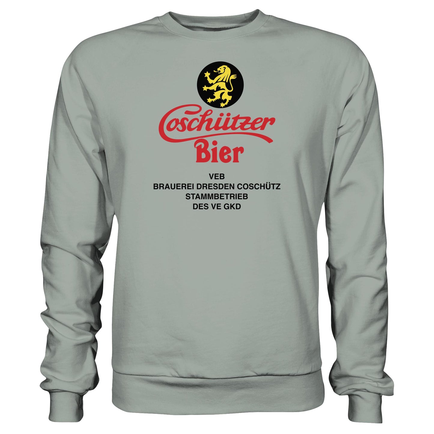 DDR Ostalgie Pullover Unisex • COSCHÜTZER BIER - VEB BRAUER DRESDEN