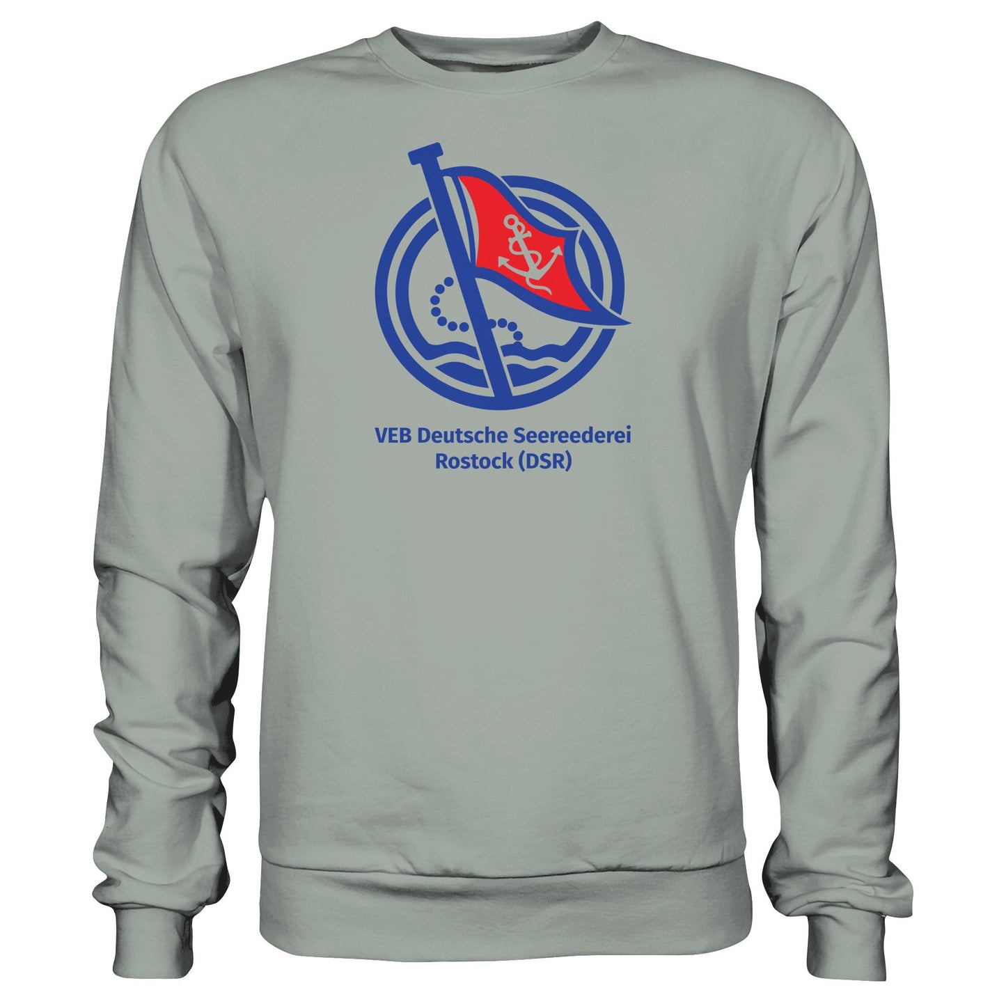 DDR Ostalgie Pullover Unisex • VEB DEUTSCHE SEEREEDEREI ROSTOCK (DSR)