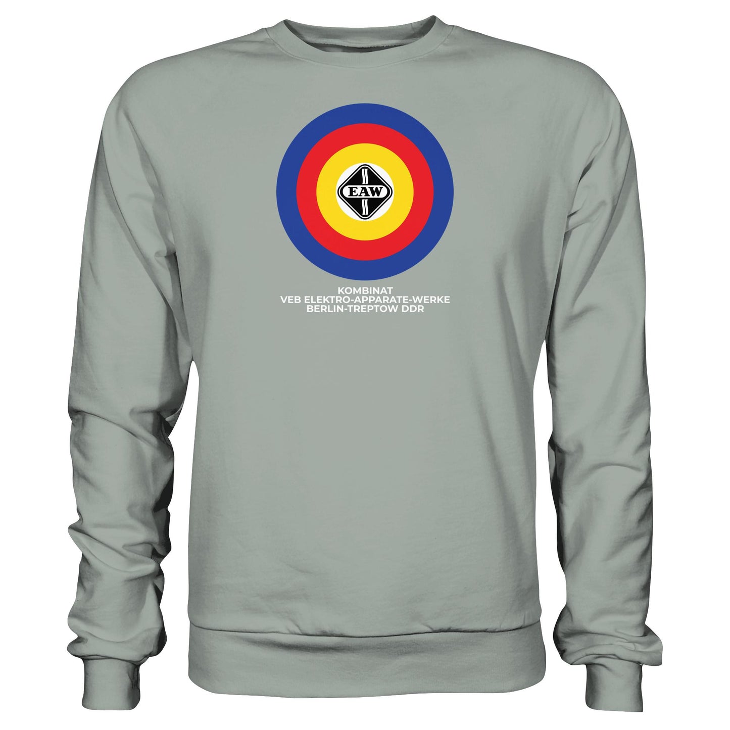 DDR Ostalgie Pullover Unisex • VEB ELEKTRO-APPARATE-WERKE BERLIN-TREPTOW
