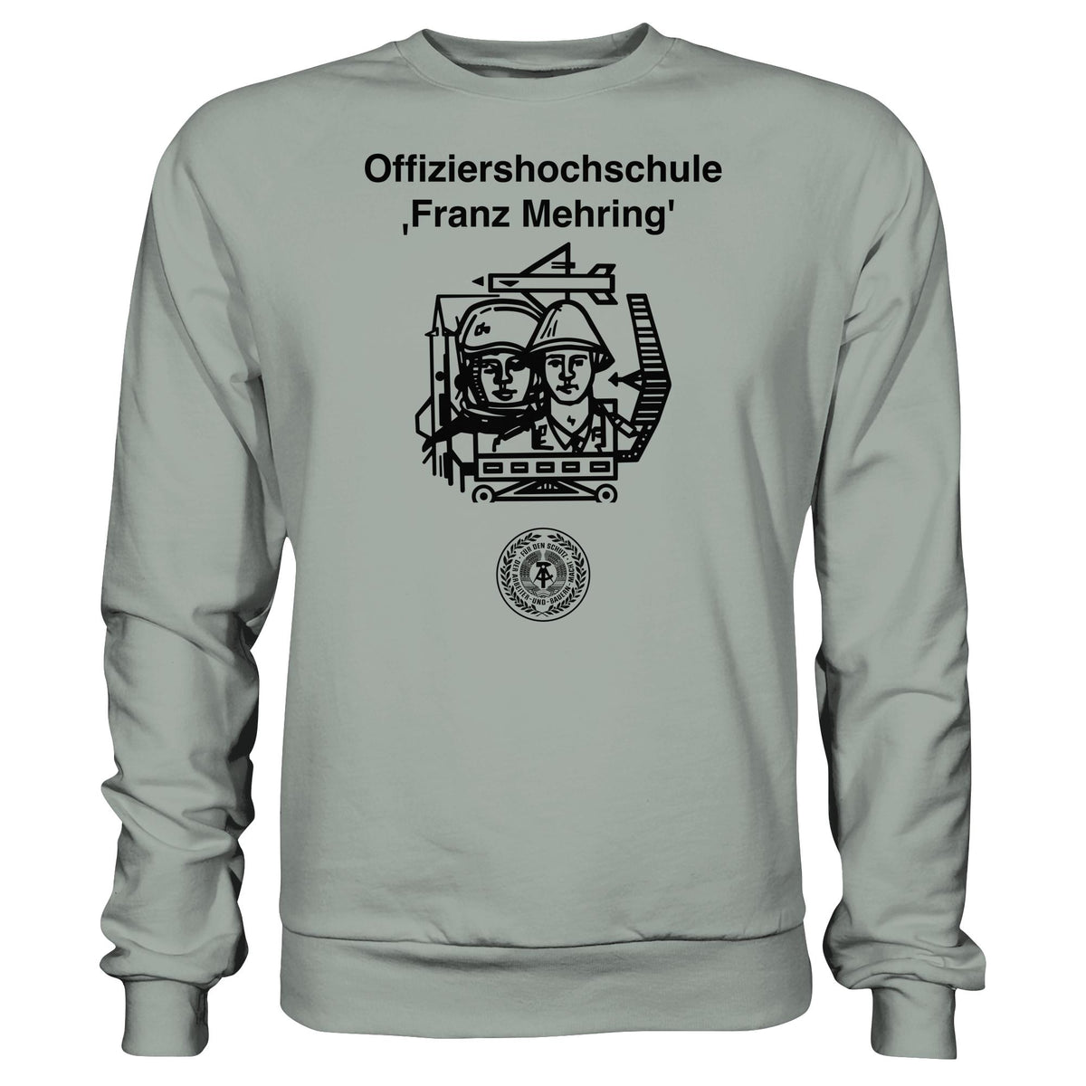 DDR Ostalgie Pullover Unisex • NVA - OFFIZIERSHOCHSCHULE FRANZ MEHRING