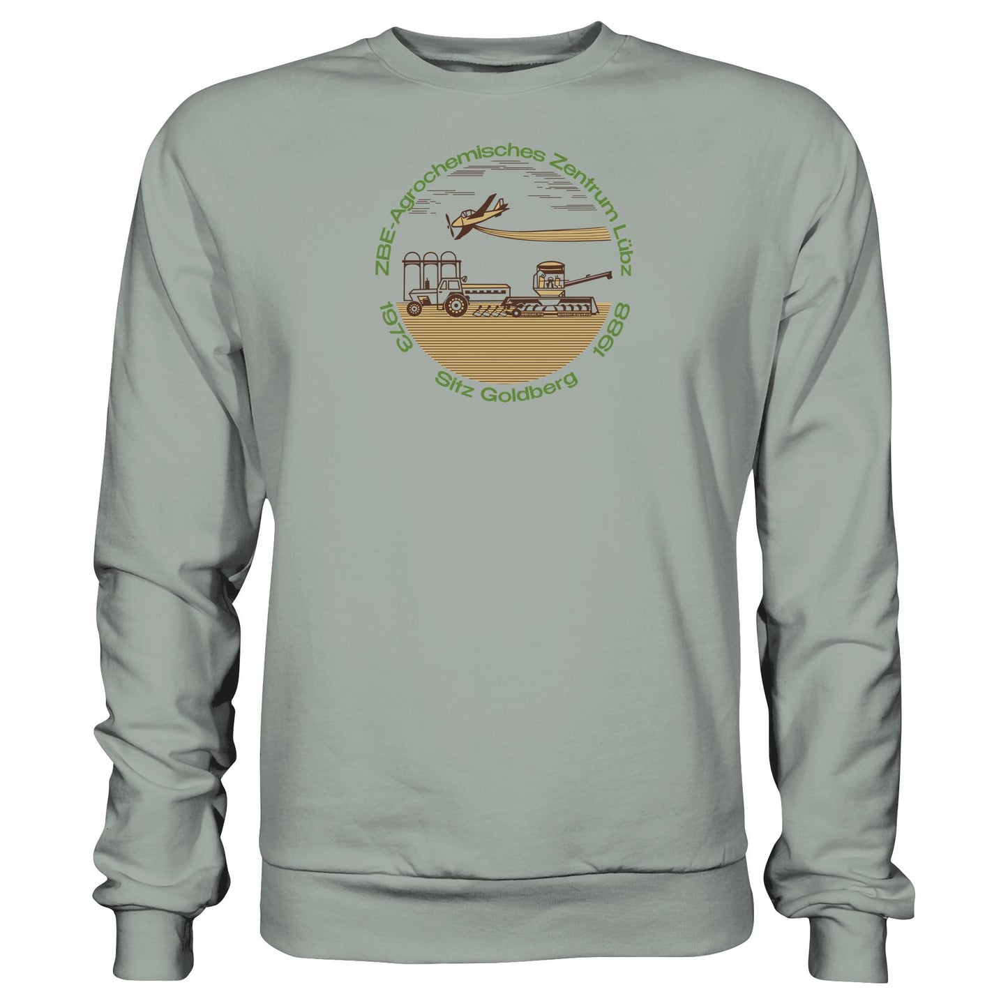 DDR Ostalgie Pullover Unisex • ZBE AGROCHEMISCHES ZENTRUM LÜBZ