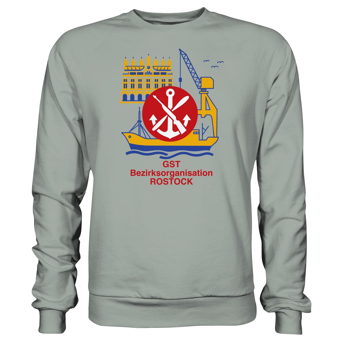 DDR Ostalgie Pullover Unisex • GST ROSTOCK