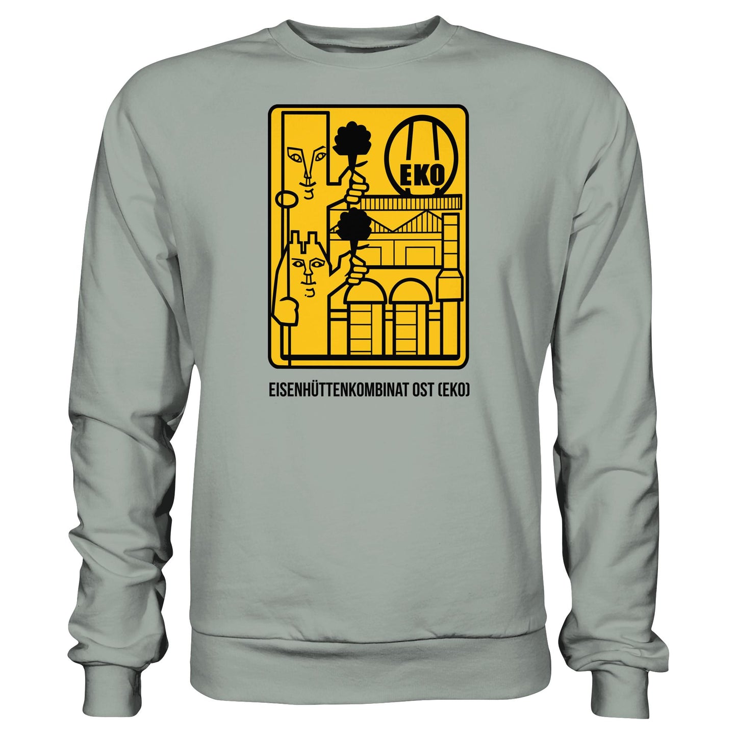 DDR Ostalgie Pullover Unisex • EISENHÜTTENKOMBINAT OST (EKO)