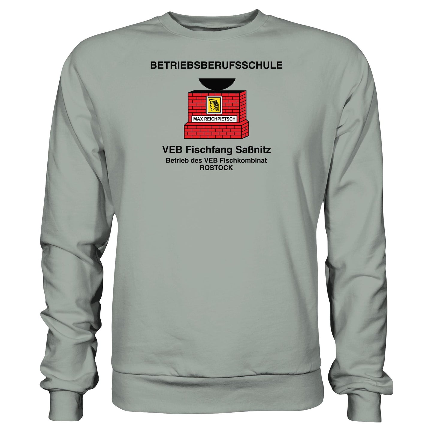 DDR Ostalgie Pullover Unisex • BETRIEBSBERUFSSCHULE MAX REICHPIETSCH