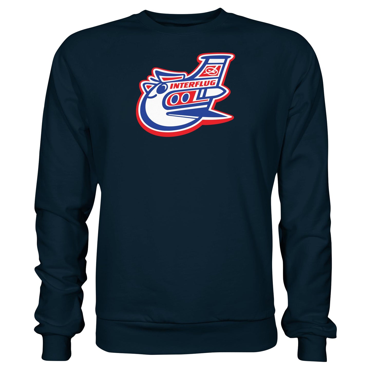 DDR Ostalgie Pullover Unisex • INTERFLUG (ORIGINAL PIN)