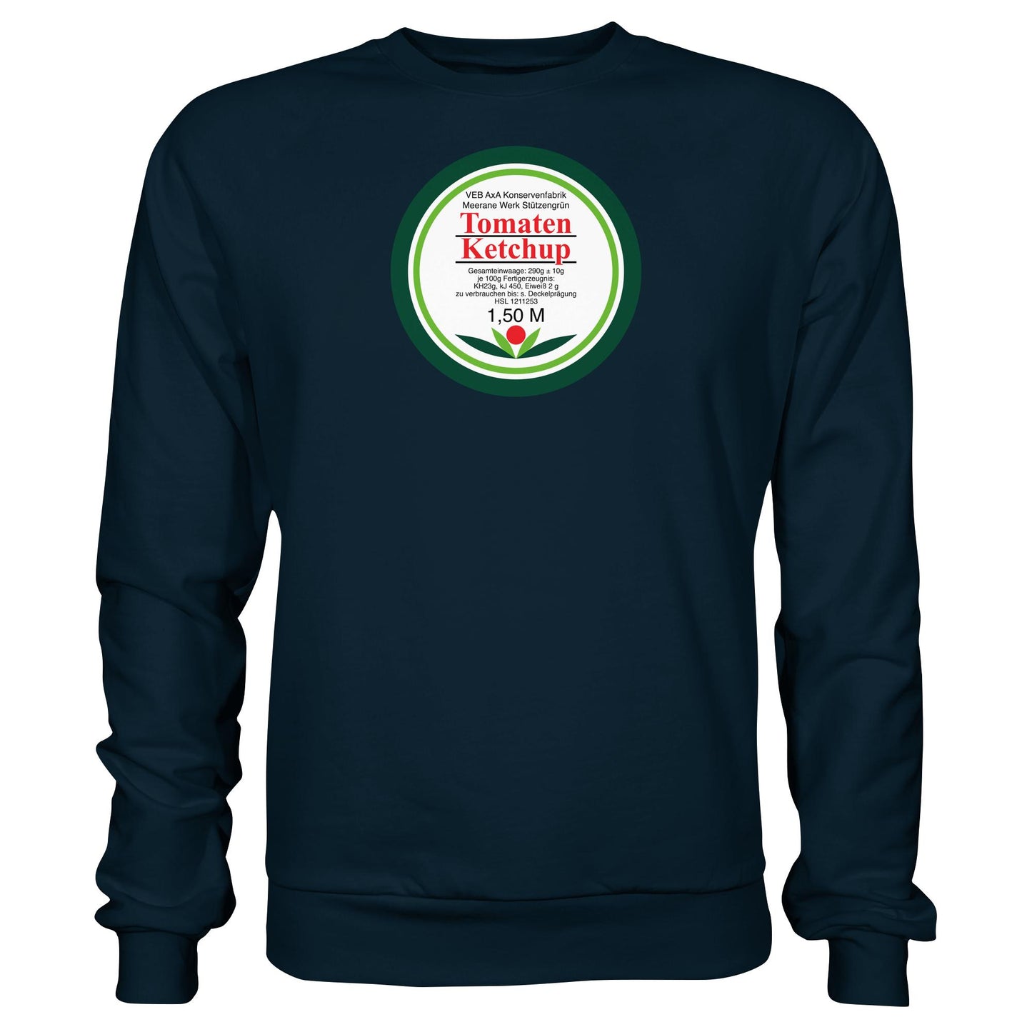 DDR Ostalgie Pullover Unisex • VEB AXA KONSERVEN MEERANE - TOMATEN-KETCHUP