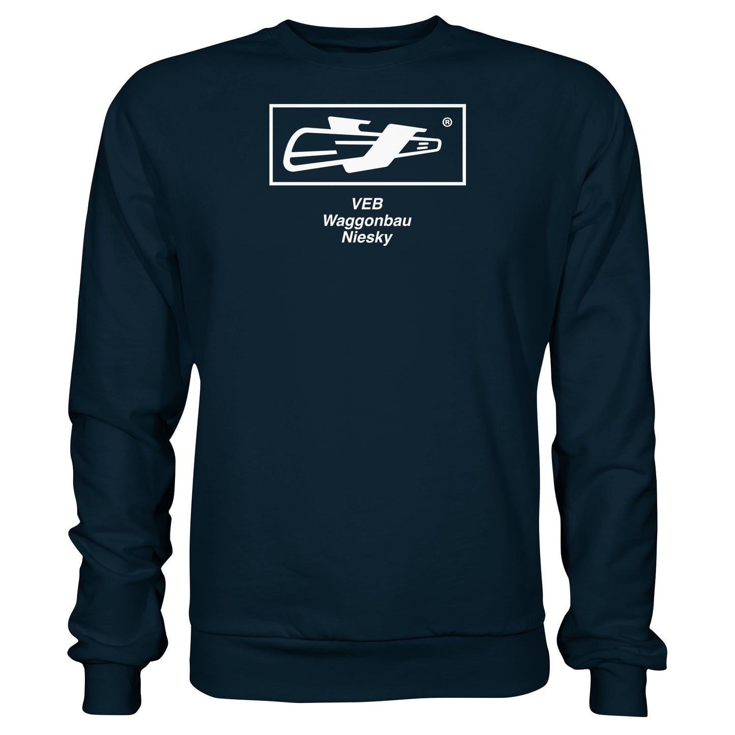 DDR Ostalgie Pullover Unisex • VEB WAGGONBAU NIESKY