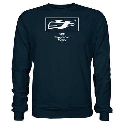 DDR Ostalgie Pullover Unisex • VEB WAGGONBAU NIESKY