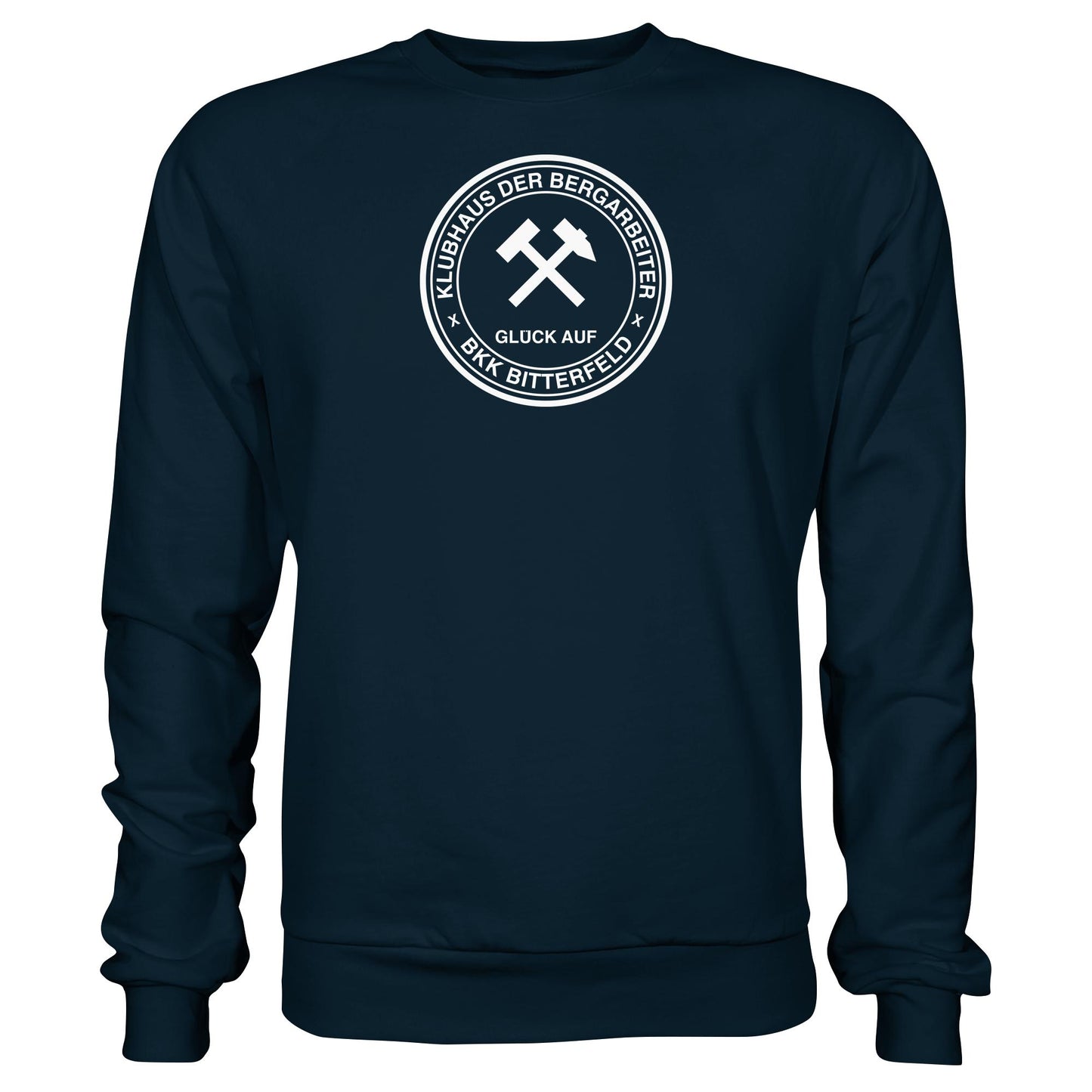 DDR Ostalgie Pullover Unisex • KLUBHAUS DER BERGARBEITER BITTERFELD