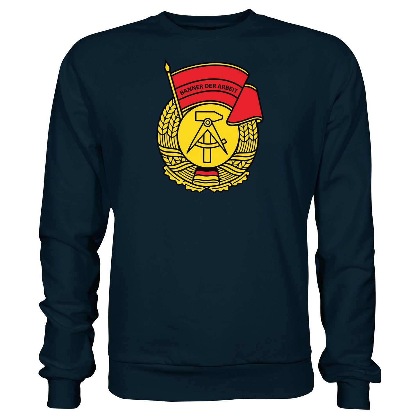 DDR Ostalgie Pullover Unisex • BANNER DER ARBEIT