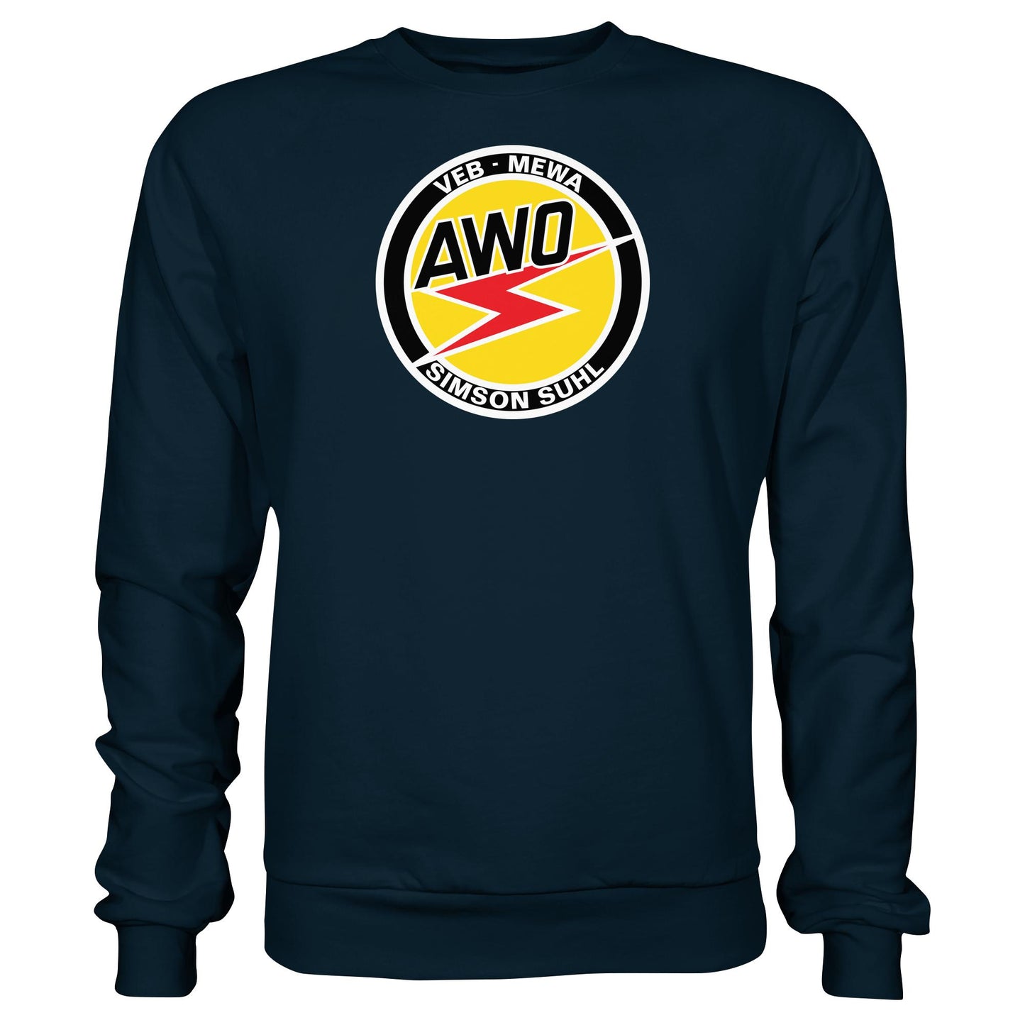 DDR Ostalgie Pullover Unisex • VEB MEWA - AWO, SIMSON SUHL
