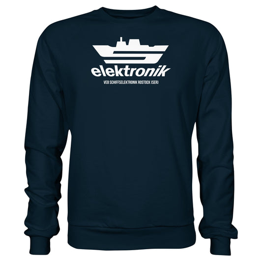 DDR Ostalgie Pullover Unisex • VEB SCHIFFSELEKTRONIK ROSTOCK