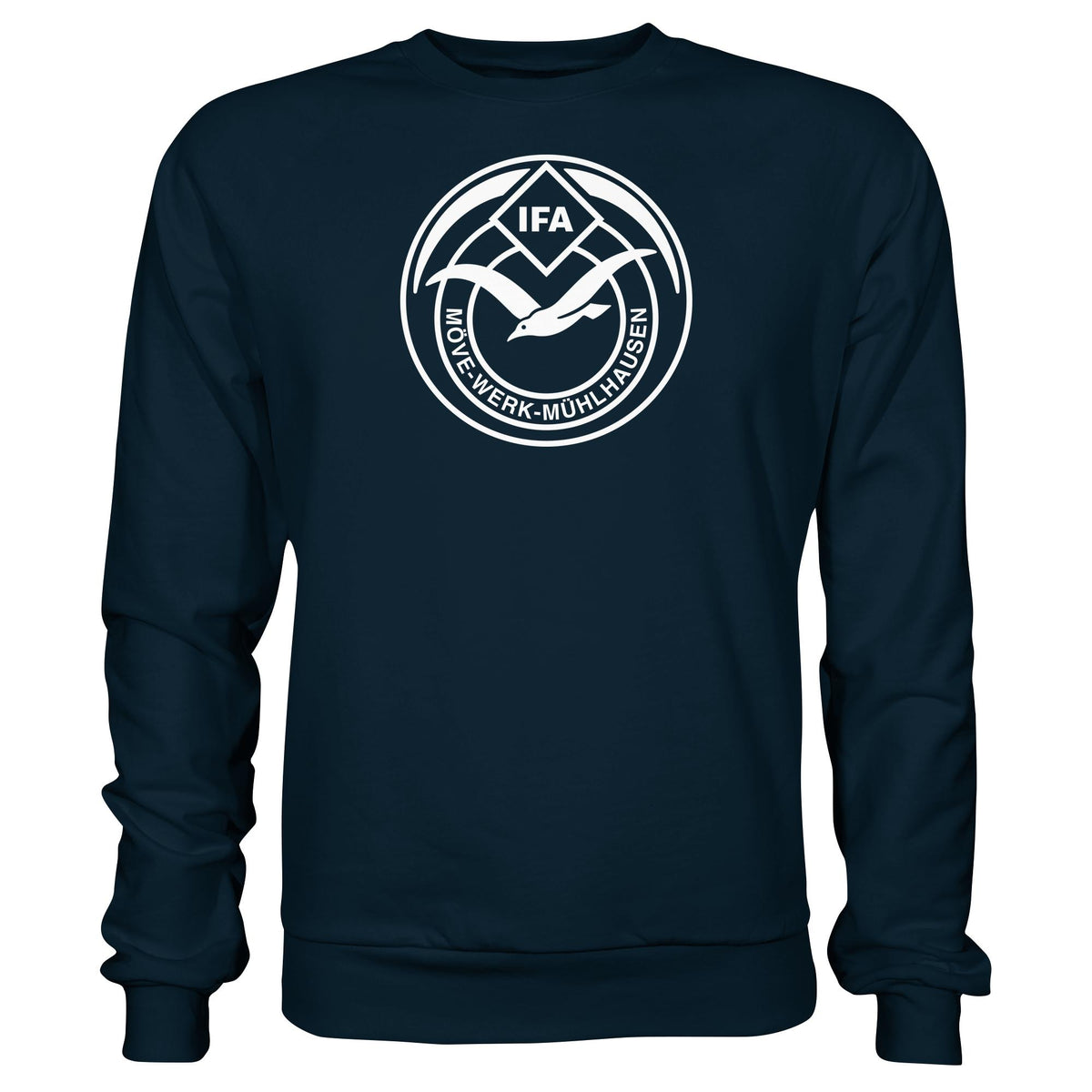 DDR Ostalgie Pullover Unisex • IFA MÖVE-WERK MÜHLHAUSEN
