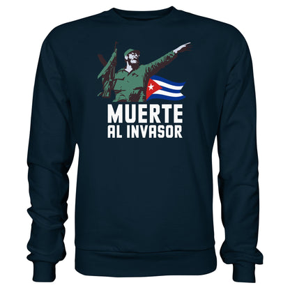 DDR Ostalgie Pullover Unisex • KUBA - MUERTE AL INVASOR