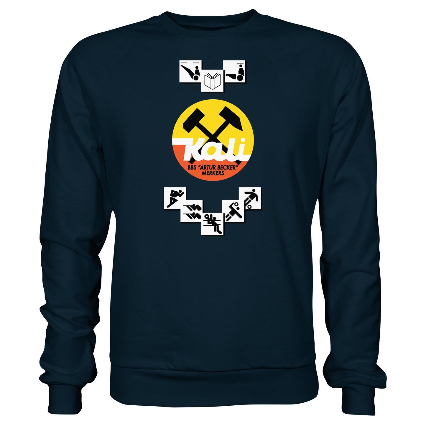 DDR Ostalgie Pullover Unisex • BBS KALI ARTUR BECKER - MERKERS