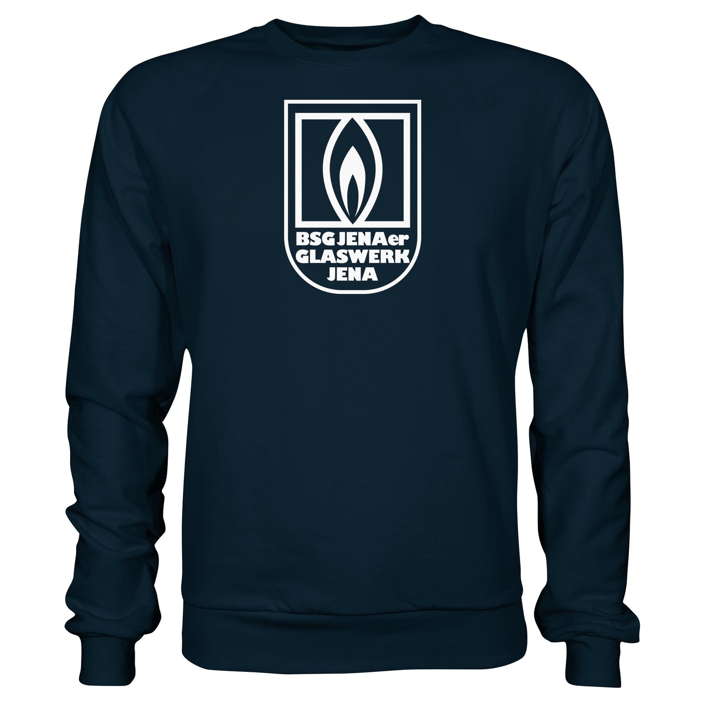 DDR Ostalgie Pullover Unisex • BSG JENAER GLASWERK