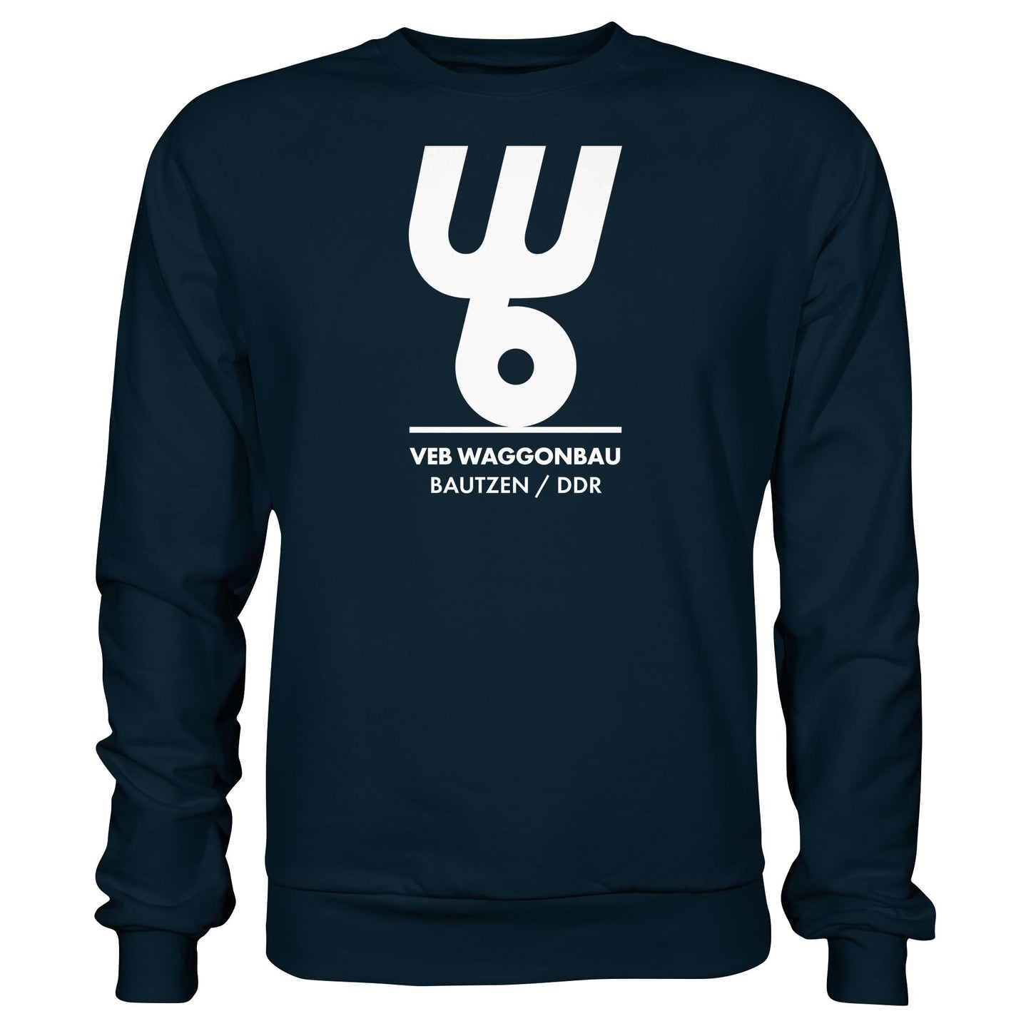 DDR Ostalgie Pullover Unisex • VEB WAGGONBAU BAUTZEN