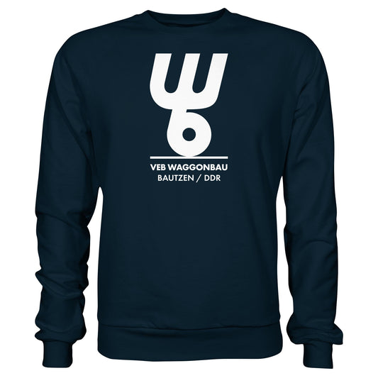 DDR Ostalgie Pullover Unisex • VEB WAGGONBAU BAUTZEN