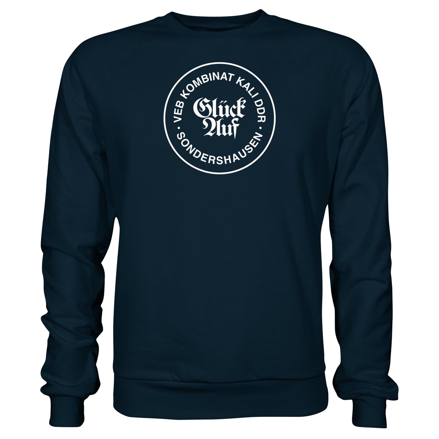 DDR Ostalgie Pullover Unisex • VEB KOMBINAT KALI SONDERSHAUSEN
