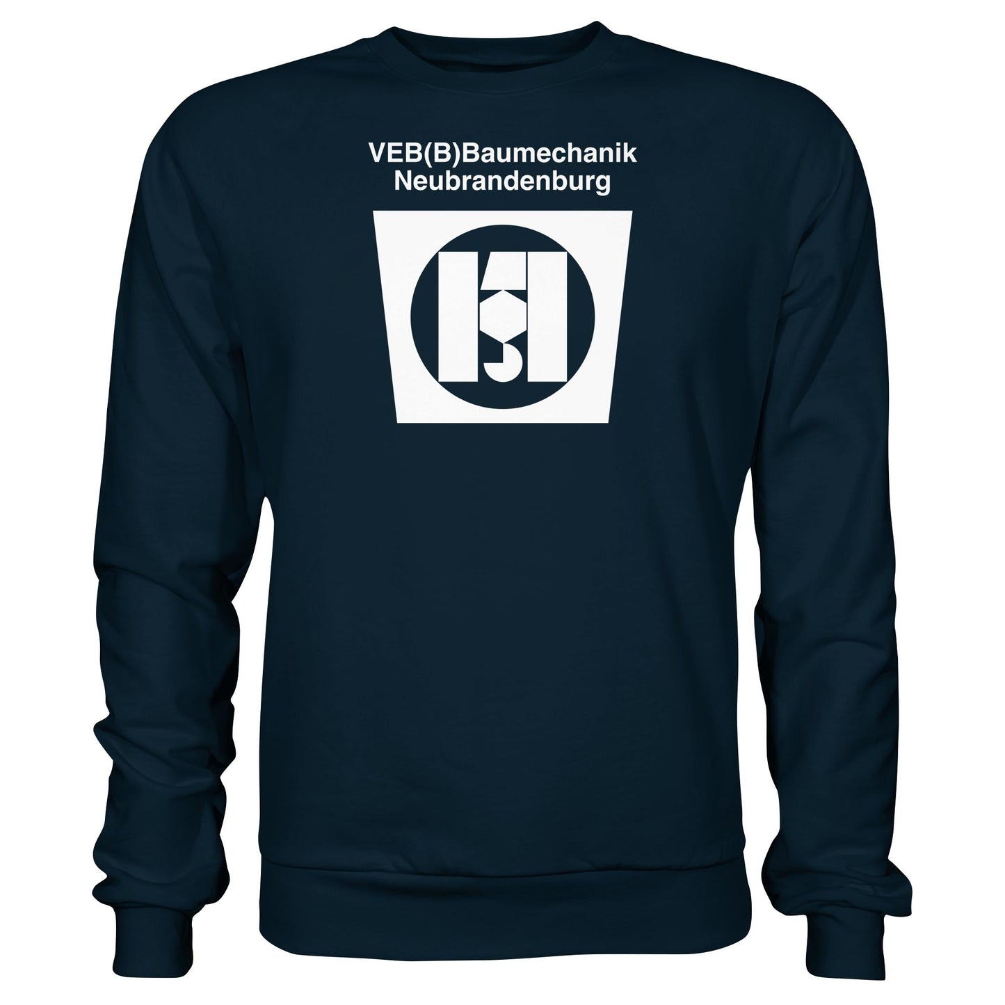 DDR Ostalgie Pullover Unisex • VEB BAUMECHANIK NEUBRANDENBURG