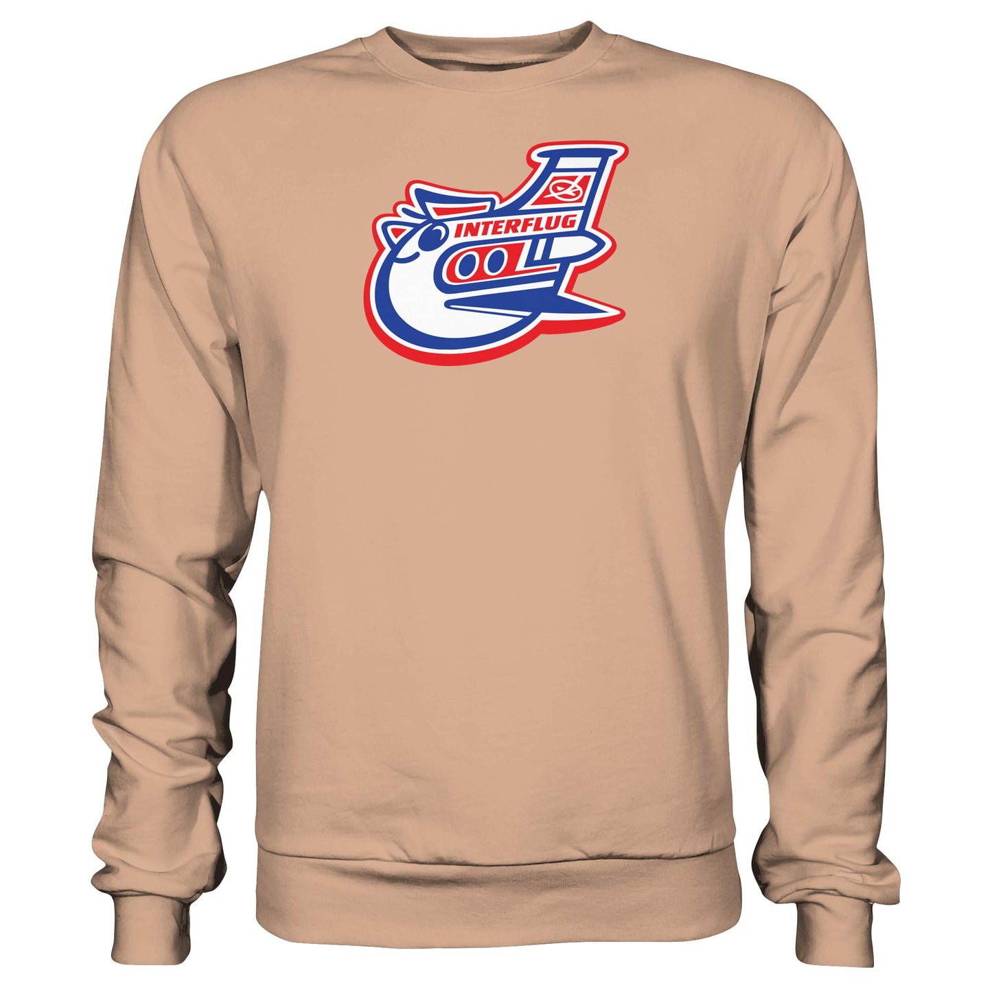 DDR Ostalgie Pullover Unisex • INTERFLUG (ORIGINAL PIN)