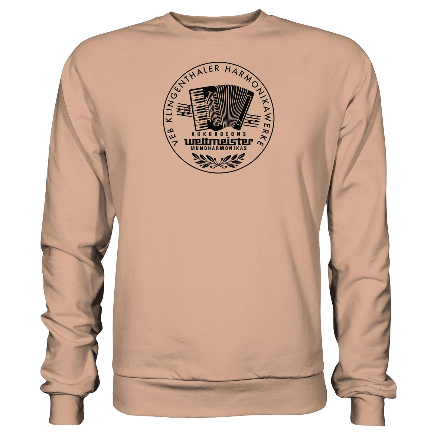 DDR Ostalgie Pullover Unisex • WELTMEISTER VEB KLINGENTHALER HARMONIKAWERKE